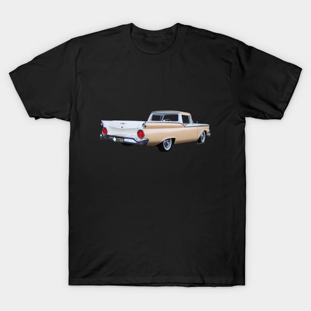 1959 Ford Ranchero 1st Generation T-Shirt by vivachas